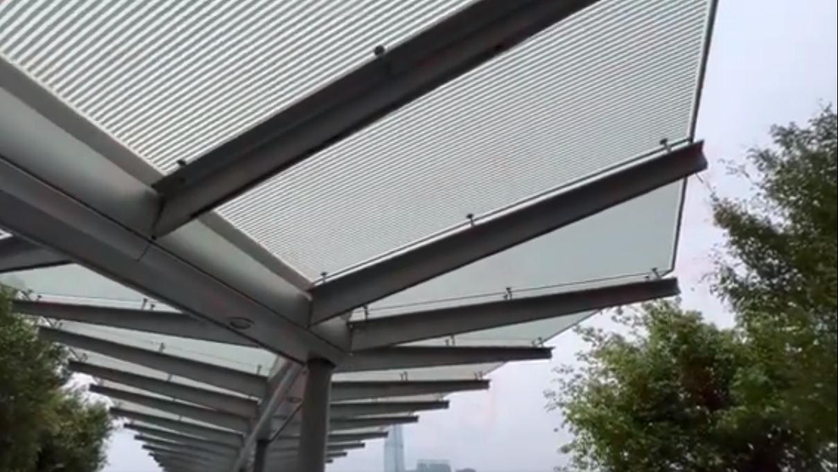 Kunxing Glass ---- Glass Canopy In Public Places